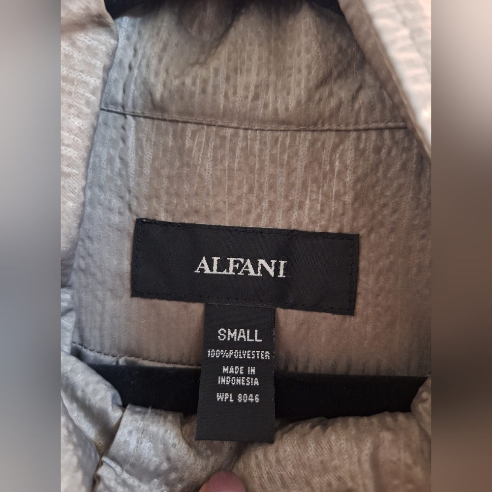 ALFANI Polyester Jacket Small - Picture 3 of 5